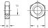 Sechskantmutter, niedrig 3329/000/01 16