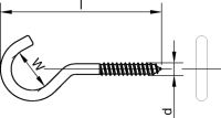 Kronleuchterhaken Art. 14 2198/001/01 70