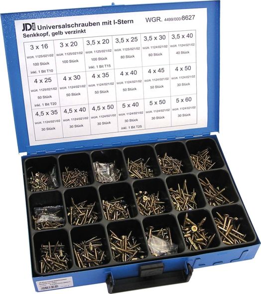 JD-Plus Universalschrauben 4499/000/06 8627 JD-Plus Universalschrauben 4499/000/06 8627