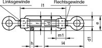 Spannschlossmutter 1651/001/99 10