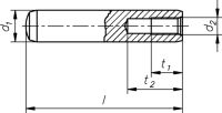 Zylinderstift m.Innengew. 1695/000/01 10x45