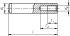 Zylinderstift m.Innengew. 1695/000/01 16x80