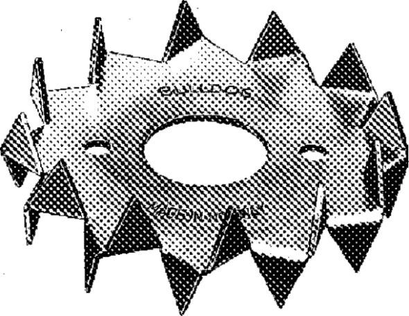 Einpressdübel, zweiseitig 2086/001/09 50