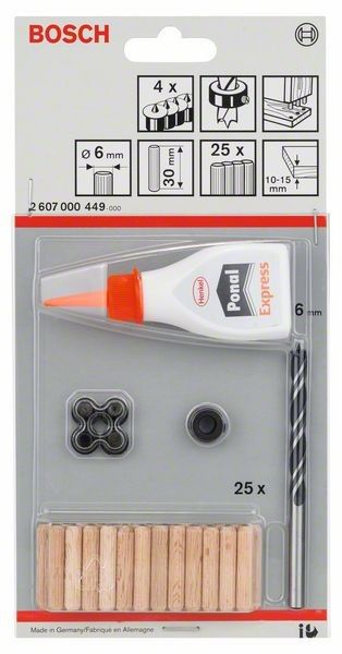 Holzdübel-Set 2607000449