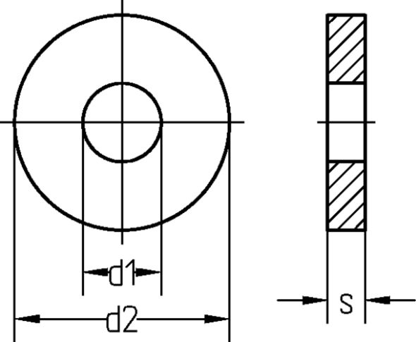 Scheibe für Spannzeug 1660/001/01 6,4 Scheibe für Spannzeug 1660/001/01 6,4