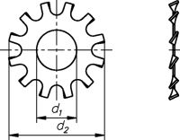 Zahnscheibe Form A A2 3397/000/01 3,2