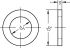 Scheibe für Holzverbinder 1623/001/01 14