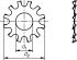 Zahnscheibe Form A A2 3397/000/01 8,4