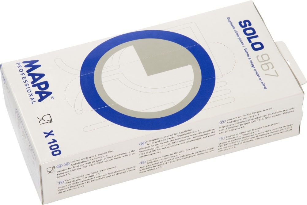 Einmalhandschuh Solo 967 Box 9