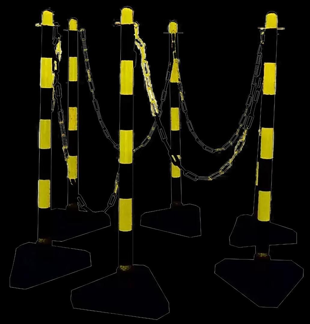 Kettenständer-Set KTST SET 6ZFS#700111