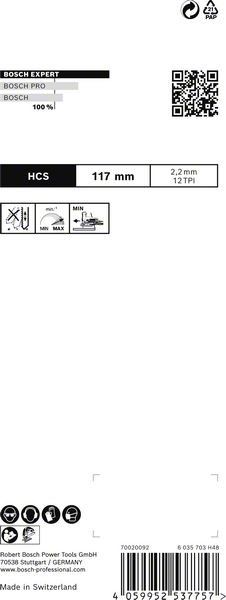 Stichsägeblatt 2608900551