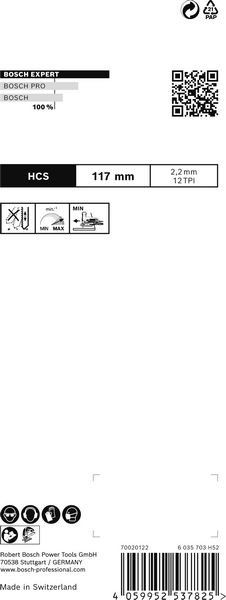 Stichsägeblatt 2608900558