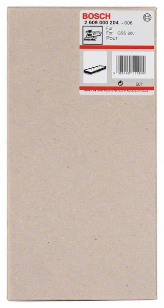 Schleifplatte 2608000204