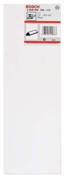 Schleifplatte verlän 2608000189