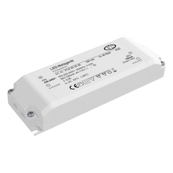LED-Netzgerät 350mA PLK203540 LED-Netzgerät 350mA PLK203540