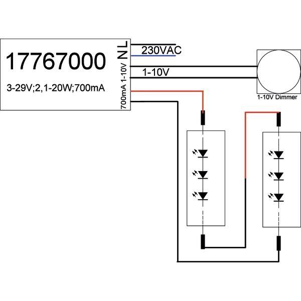 LED-Konverter 1-10V dim 17767020