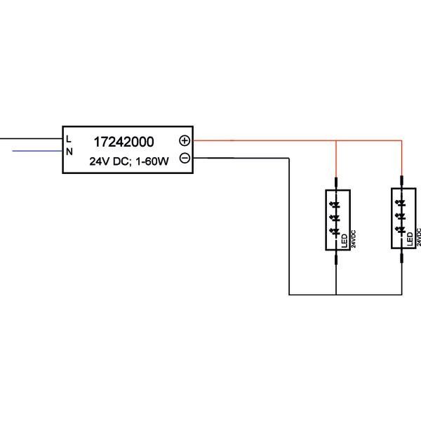 LED-Netzgerät 1-60W 24V 17242000