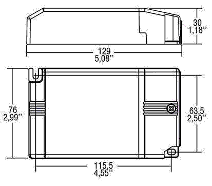 LED-Treiber MP55/120HC