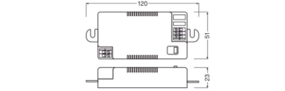 LED-Betriebsgerät DRDSSENSP27..650SFFL