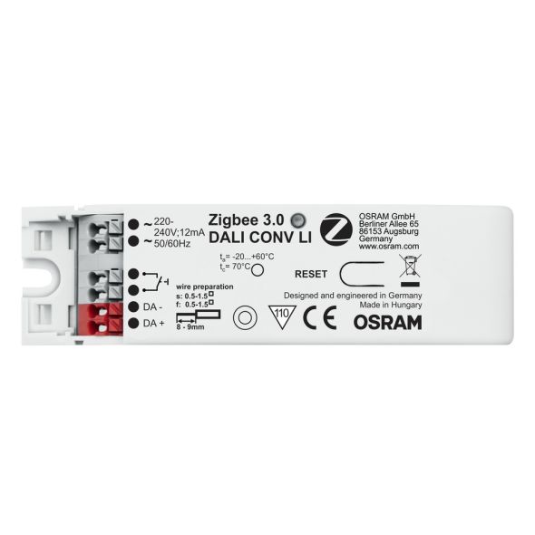 Zigbee-Konverter ZIGBEE3.0DALICONVLI Zigbee-Konverter ZIGBEE3.0DALICONVLI