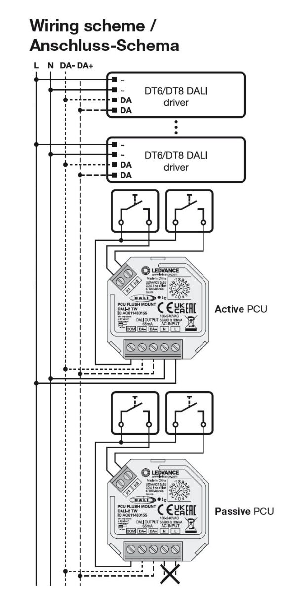 Interface für Lichttaster PUSH #4058075837584