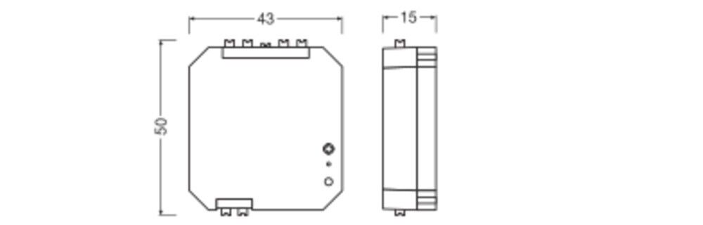 Kontrolleinheit PUSHBUT.COUPLERDALI2