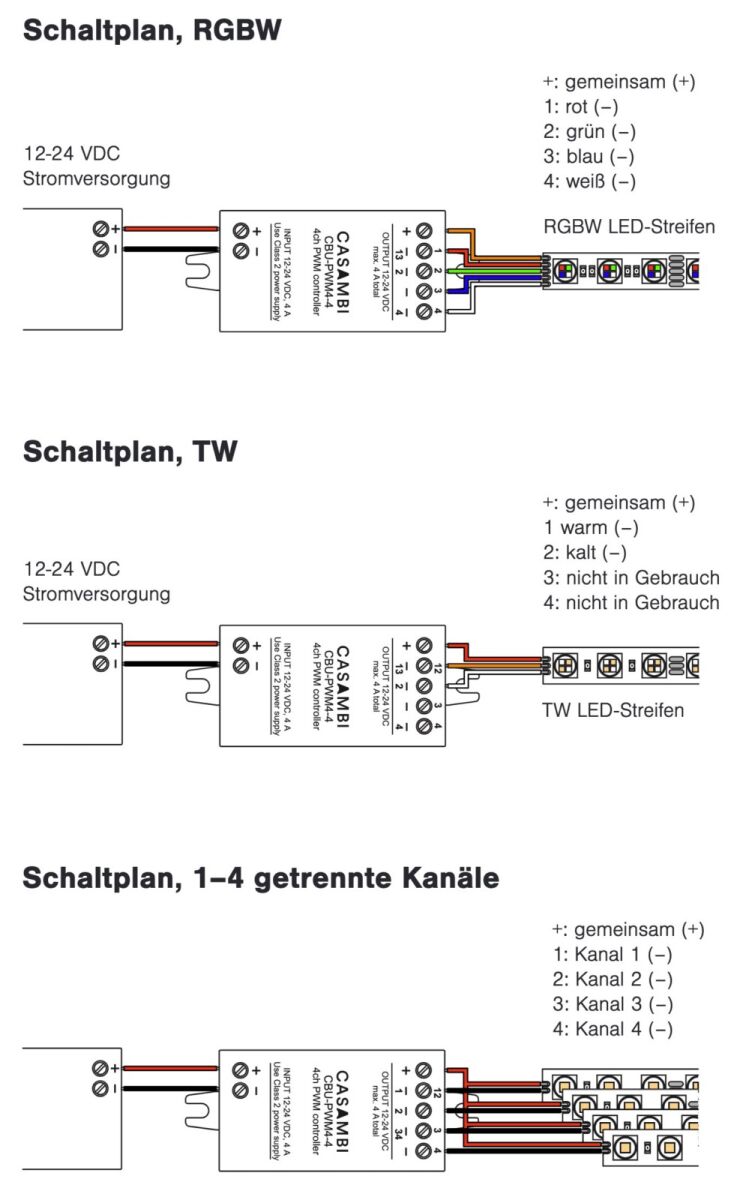 CASAMBI Modul YMOCA-PWM-04-LR