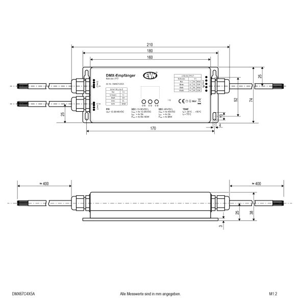 DMX-Controller DMX67C4X5A DMX-Controller DMX67C4X5A