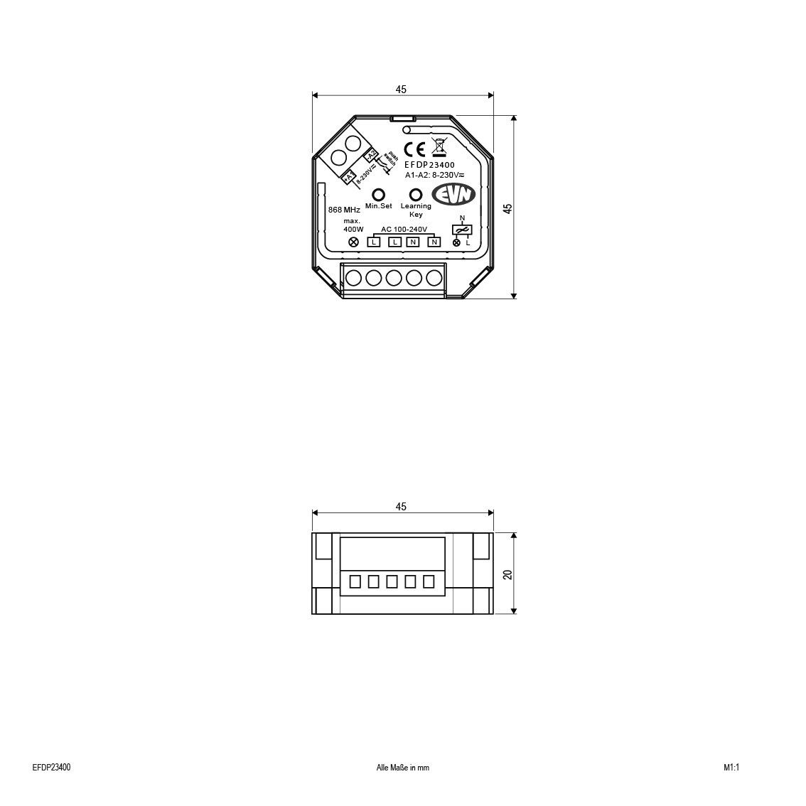 Funk-Steuerung EFDP23400