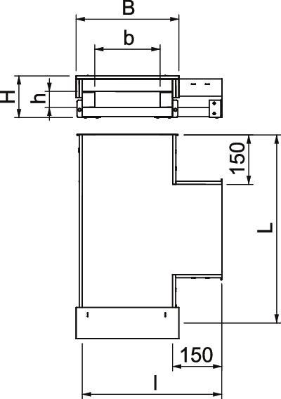 T-Stück BSKH09-T0521