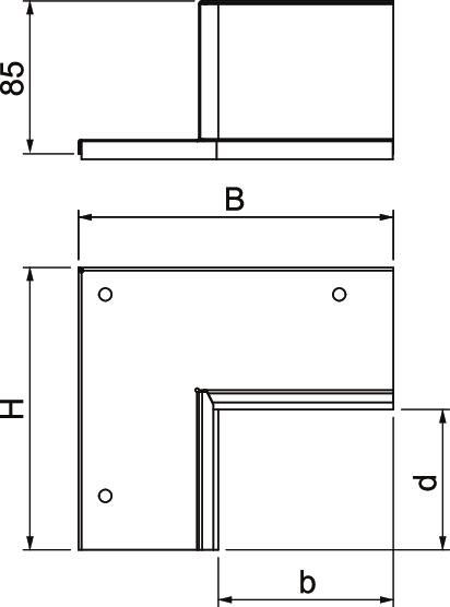 Wandanschlusskragen-Set PLM CC 0810 FS