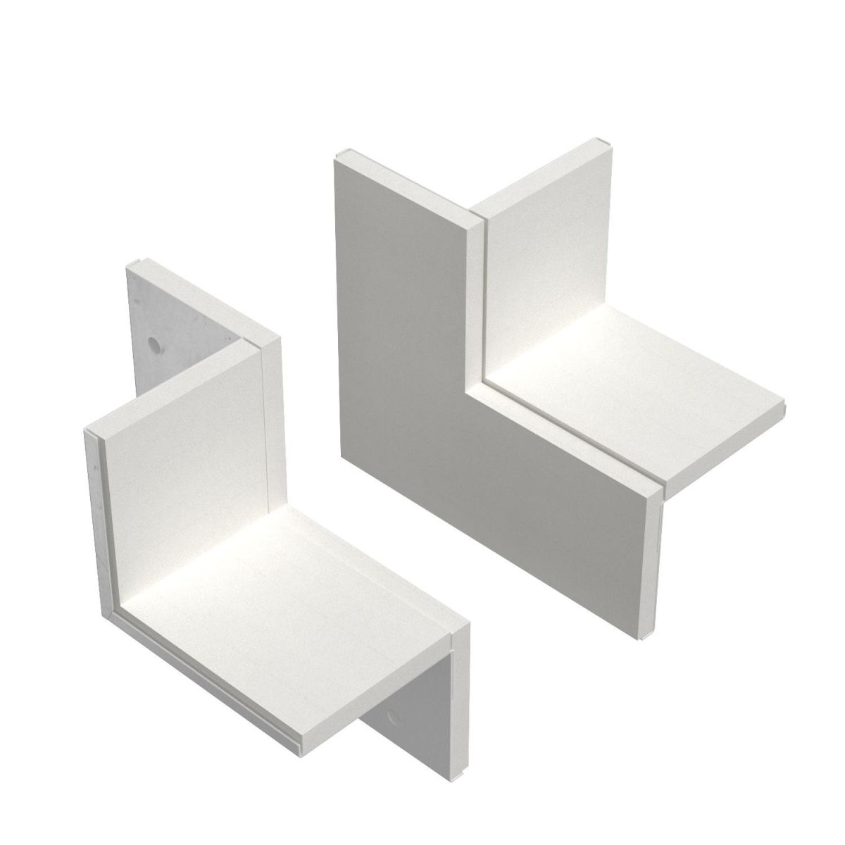 Wandanschlusskragen-Set PLM CC 0810 RW