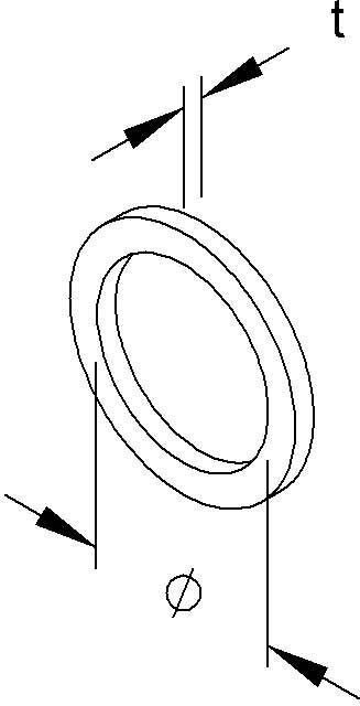 Anschlussgewindedichtring 987/16