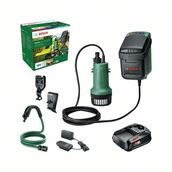 Akku-Regenwasserpumpen 06008C4202