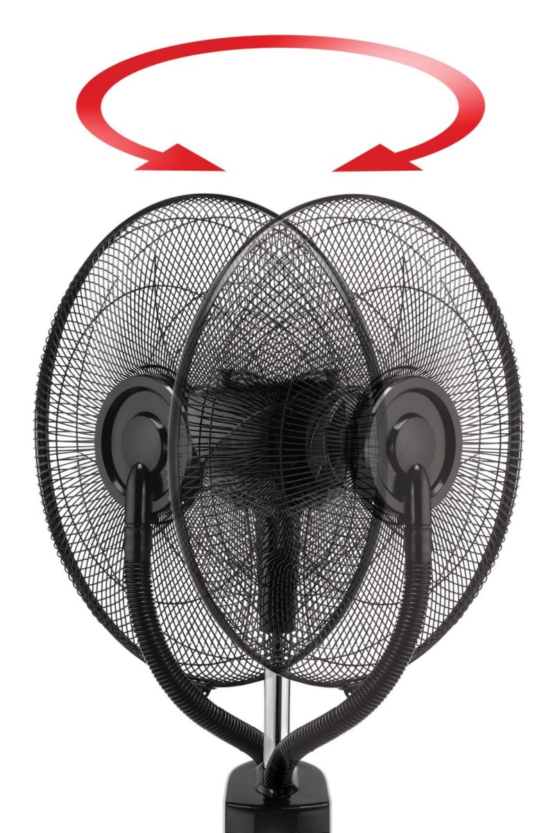 Standventilator 86930 ws/sw