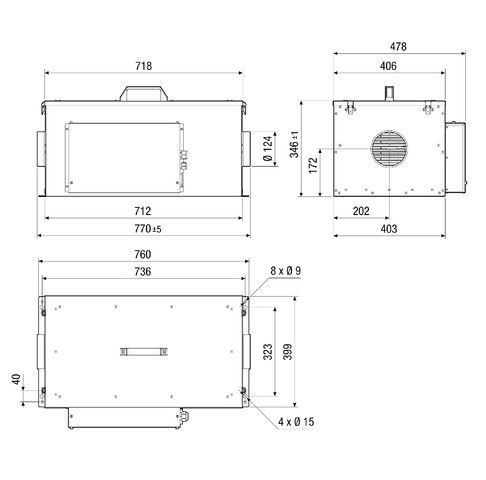 Compaktbox ECR 12-2 EC