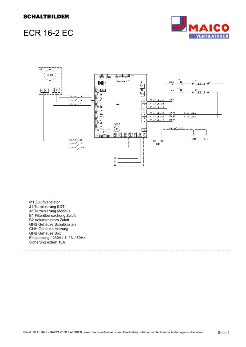 Compaktbox ECR 16-2 EC