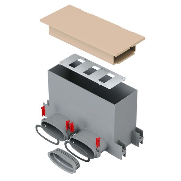 FlexPipe Wand-Boden-Kasten FRS-WBK 2-51