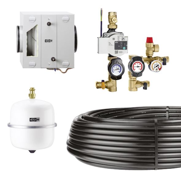 Sole-Erdwärmetauscher SEWT-BAUSATZ