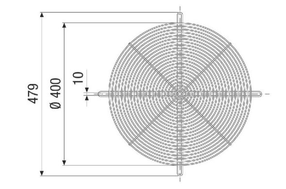 Schutzgitter SGRI 40