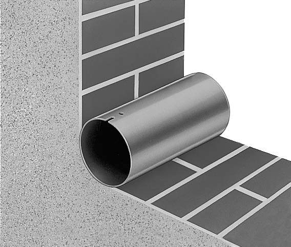 Teleskop-Wandhülse TWH 120