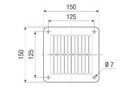 Ausblasschutzgitter SGAI ES 12