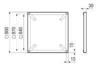 Montagerahmen MRI 63-75-80