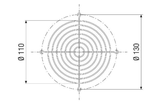 Ansaugschutzgitter SGEI 10
