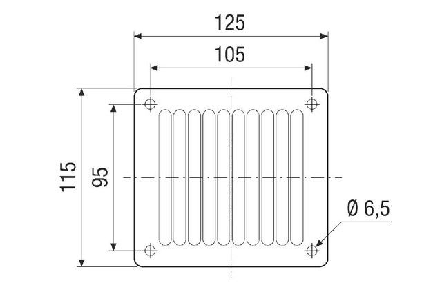 Ausblasschutzgitter SGAI 10