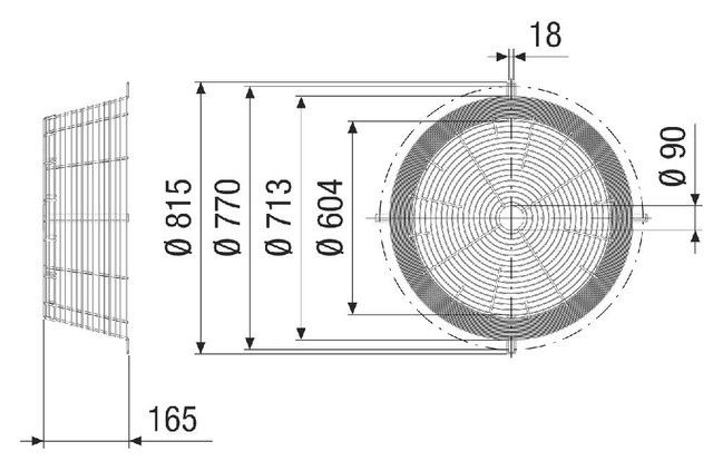 Berührungsschutzgitter SGCI 71