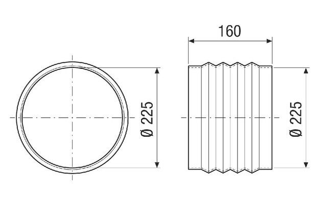 Elastische Manschette STKI 28