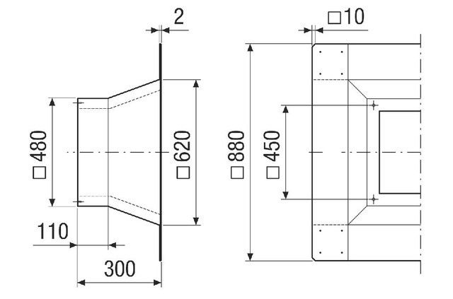 Flachdachsockel SOFI 35