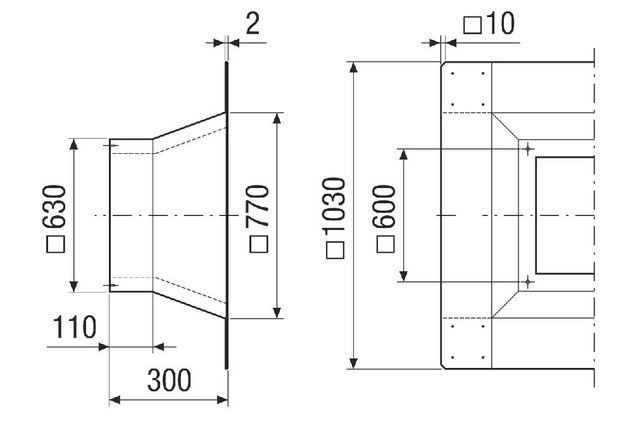 Flachdachsockel SOFI 40-45