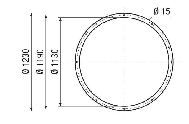 Gegenflansch GFI 112